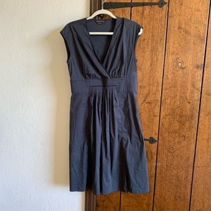 BCBG MaxAzria cotton dark grey dress